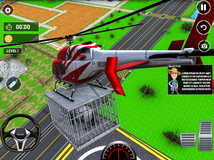 Animal Transport Truck Game