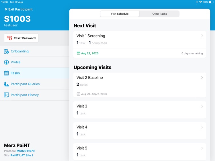 Merz Therapeutics PaiNT Site screenshot-8