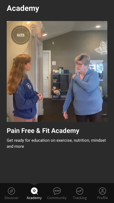Pain Free & Fit Screenshot