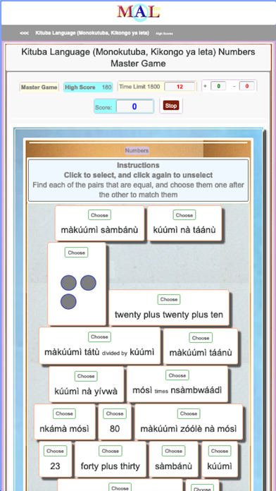 Kituba M(A)L Screenshot