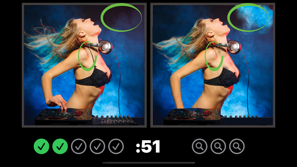 #3. Spot the Difference Image Hunt (iOS) Podle: Ryan Bittorf