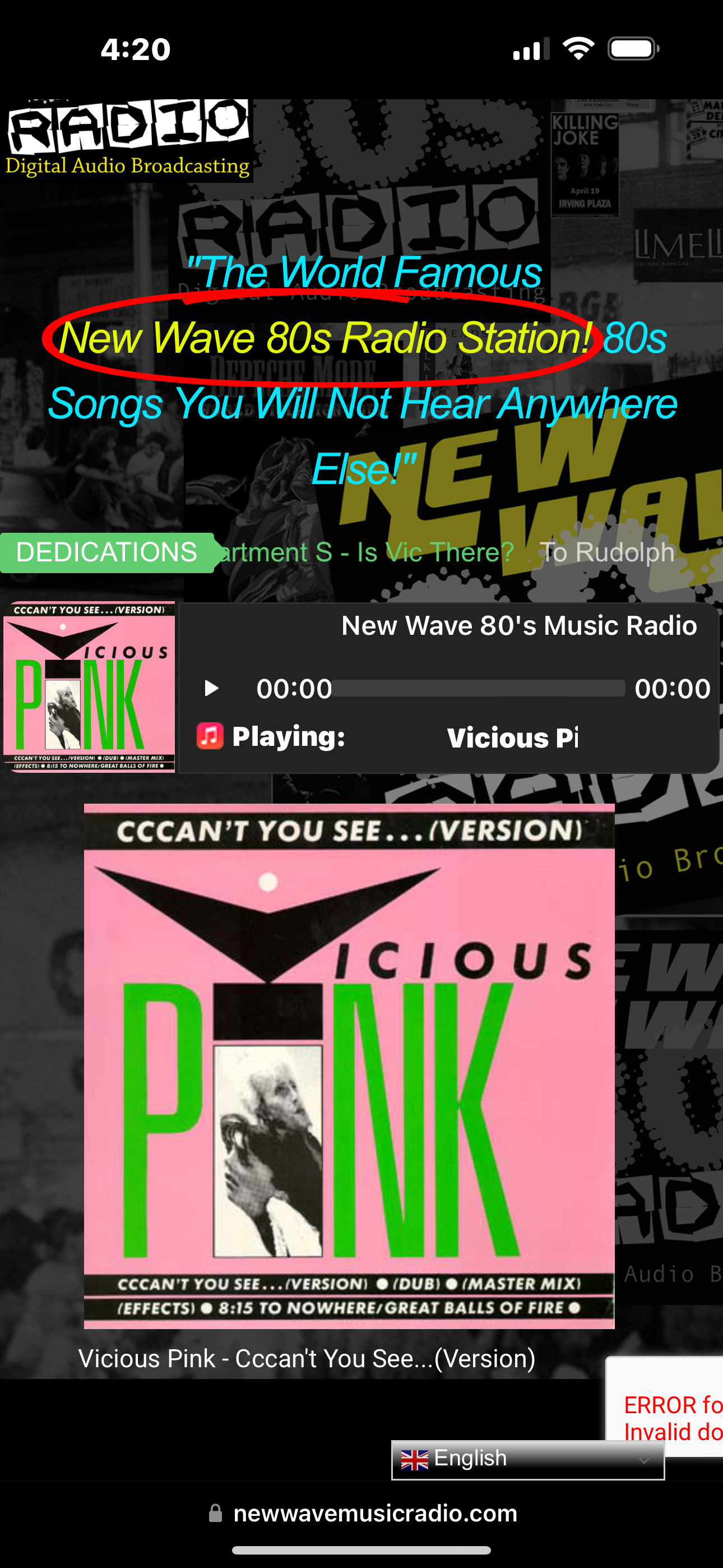 New Wave 80's Music Radio