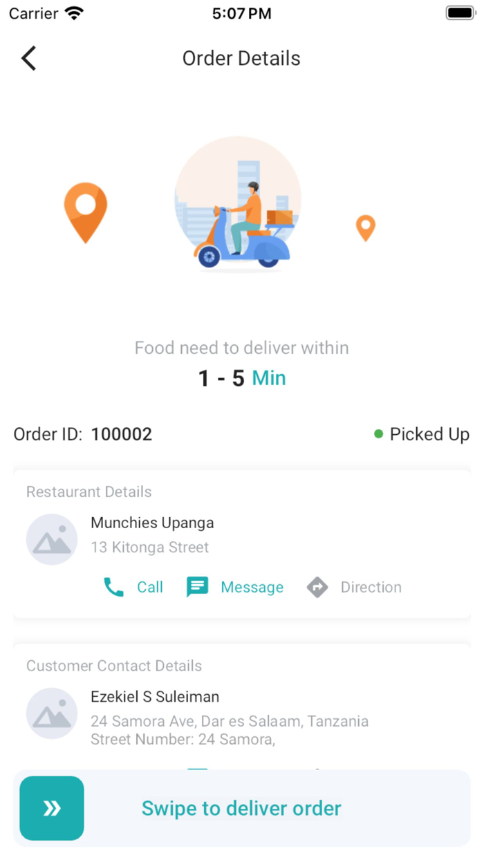 Munchies DeliveryApp