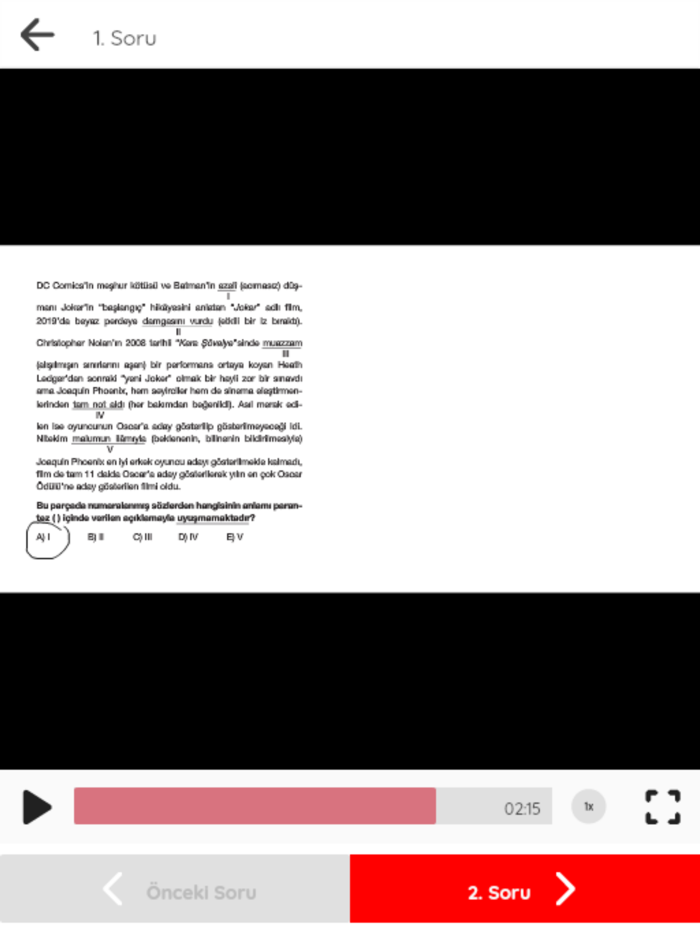 Uzman Yayınları Video Çözüm