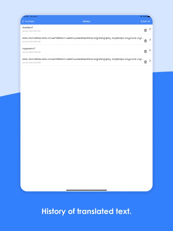 Malayalam Keyboard & Translatr iPad screenshot 4 - Utilities app