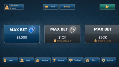 Let it Ride Poker Casino Screenshot