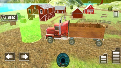 Big Farm Animal Trucking Games Screenshot