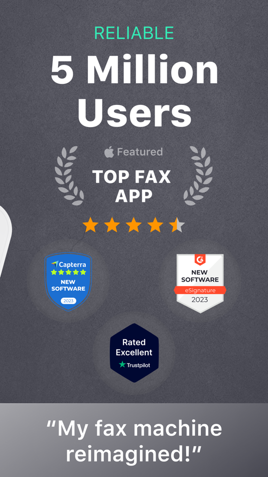 #2. FAX from iPhone & Send Ad Free (iOS) De: AMPLIFY VENTURES