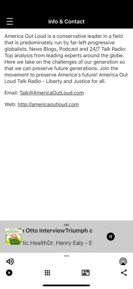 Game screenshot America Out Loud Talk Radio hack