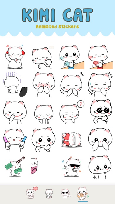 Kimi Cat Stickers Screenshot