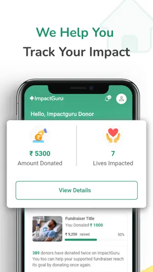 Impact Guru : Donation App screenshot 3