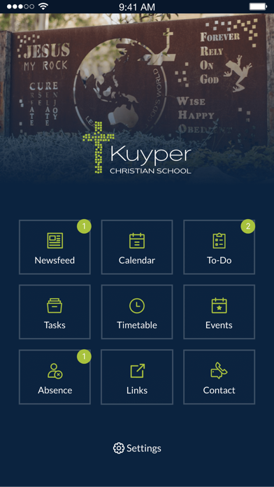 Kuyper Christian School Screenshot