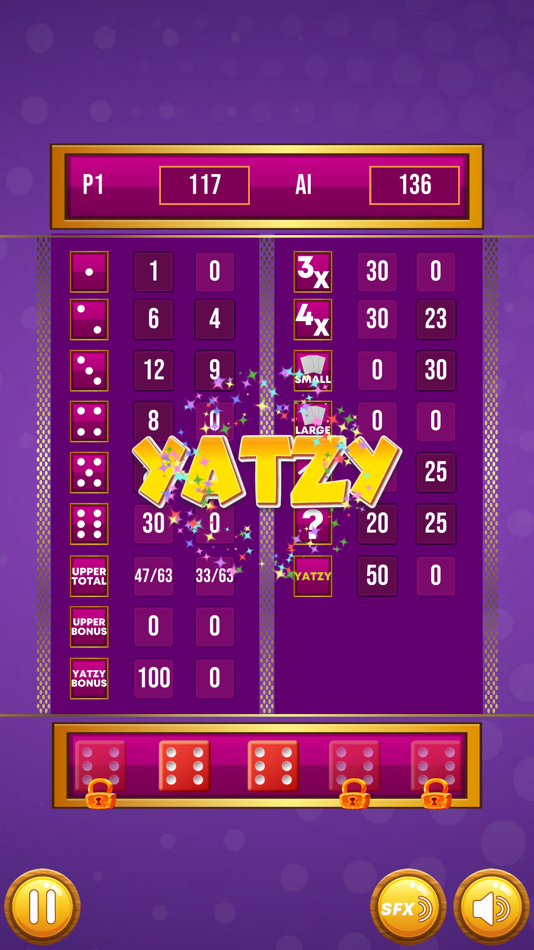 #2. Yatzy - Offline Dice Game (iOS) 由: APPZITTER TECHNOLOGIES LLP