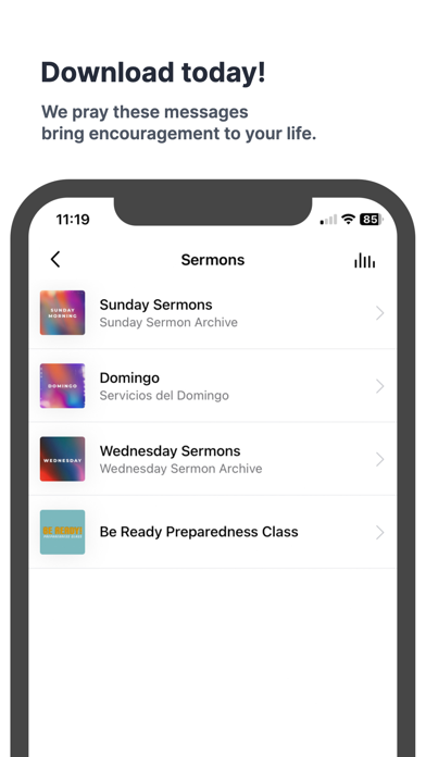 White Horse Christian Center Screenshot