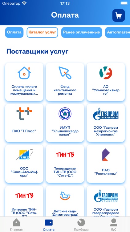 РИЦ. Личный кабинет