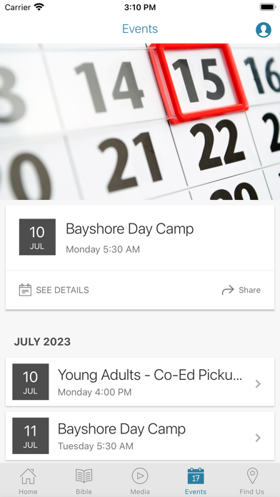 Frankenmuth Bible Church Screenshot