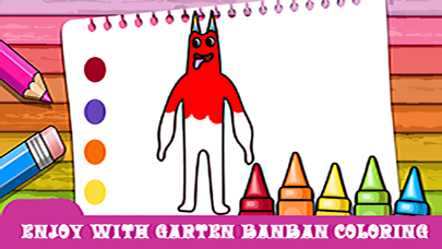 Garten Banban Coloring Book Screenshot
