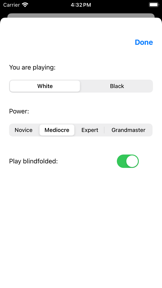 Blindfold Chess 5x5 screenshot