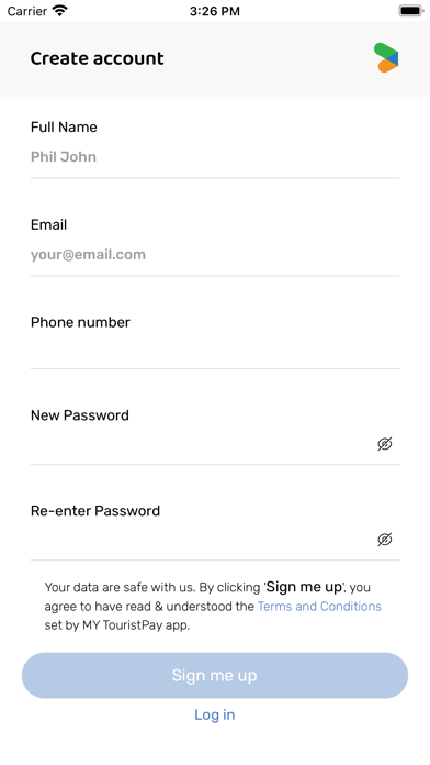 MY TouristPay Screenshot