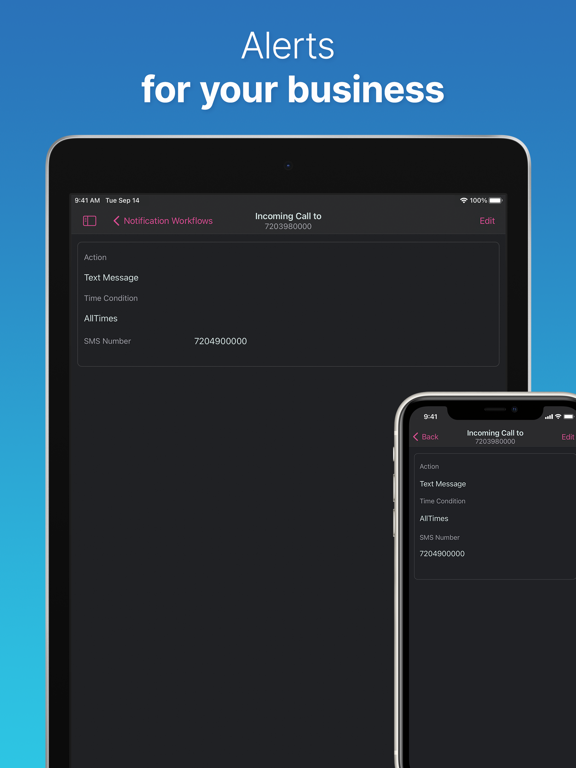 FluentStream Admin iPad screenshot 4 - Business app