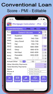 mortgage calculator-pro iphone screenshot 2