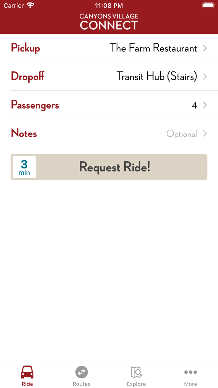 Canyons Village Connect