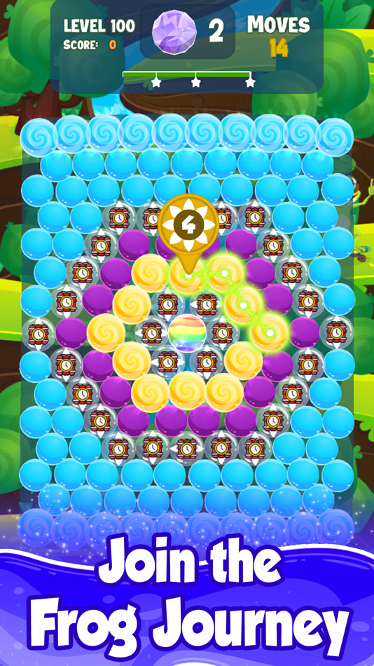 #1. Bubble Blast: Frog Pop! (iOS) 由: Tin Dang
