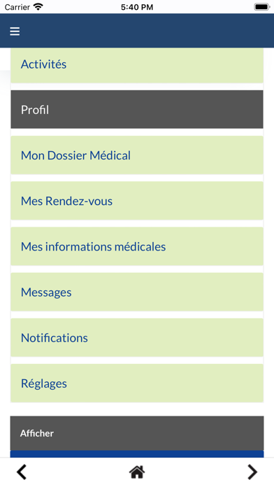 E-Santé Cameroun Screenshot