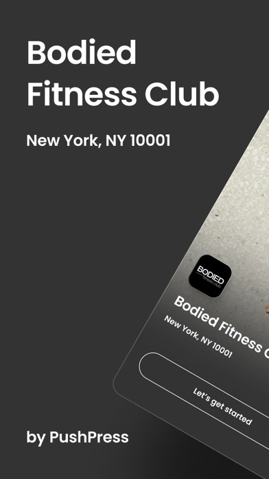 Bodied Fitness Club Screenshot