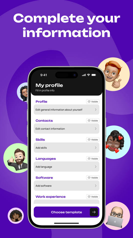 #1. Resume Creator: CV Builder App (iOS) 由: Jasmine Scott