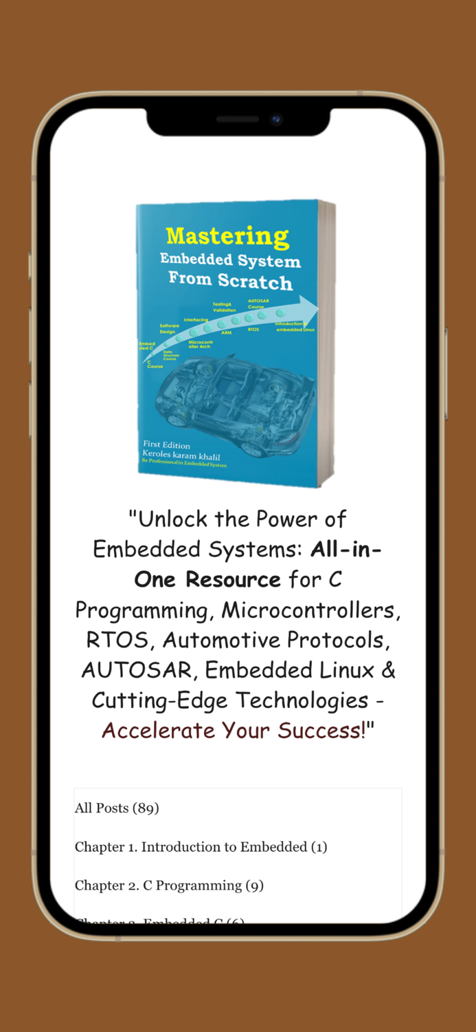 mastering embedded system