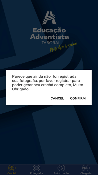 Identificação Digital Screenshot