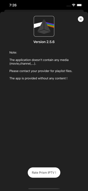 ‎Prism IPTV Lite Screenshot