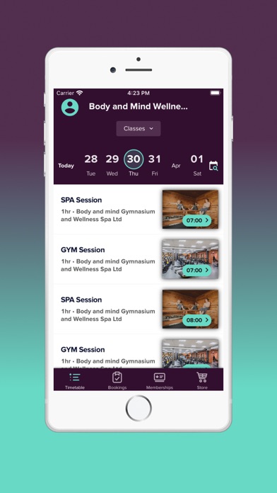 Body and Mind - Wellness Screenshot