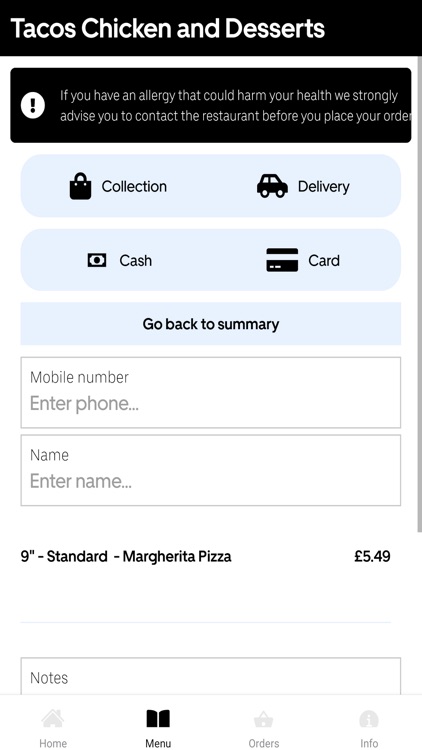 Tacos Chicken and Desserts screenshot-4