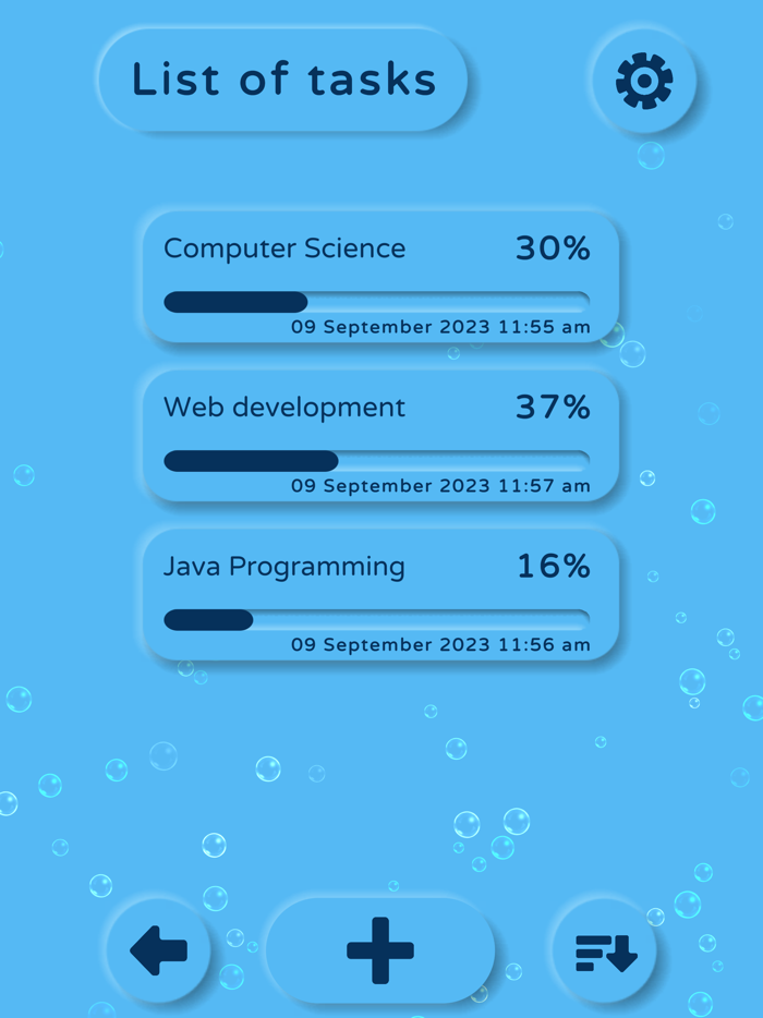 Simple Progress Tracker