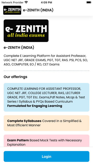 e-ZENITH (INDIA) Screenshot