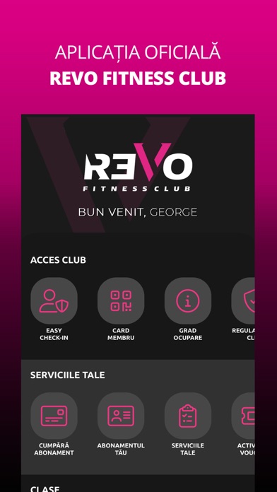 REVO Fitness Club Screenshot