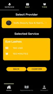 How to cancel & delete nefis beauty spa & nail salon 2