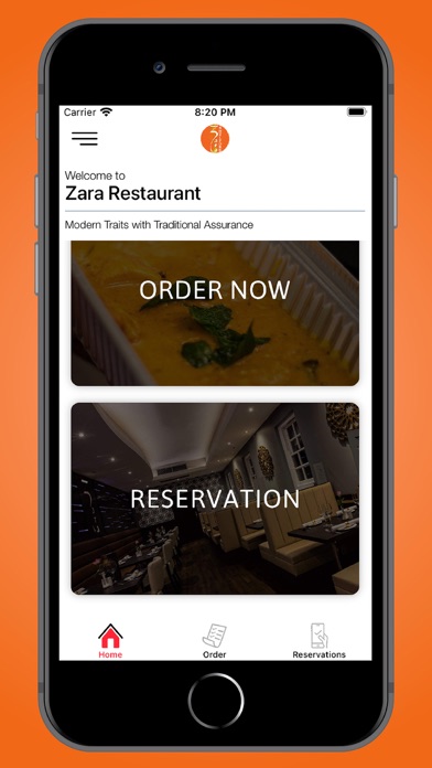 Zara Restaurant Screenshot