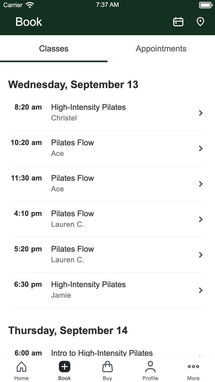 THE STUDIO MODERN PILATES