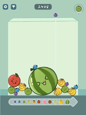 Watermelon Merge Fruits Puzzleのおすすめ画像1