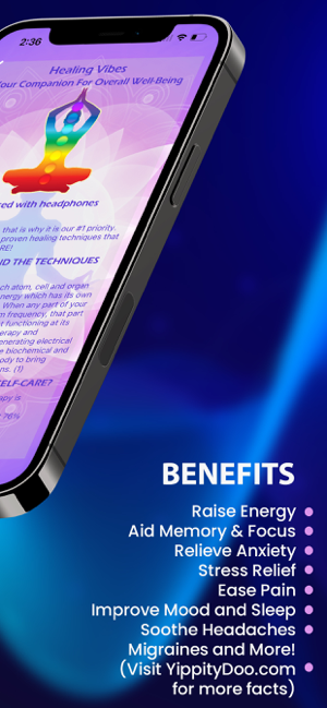 Healing Vibes Mind Body Health Screenshot