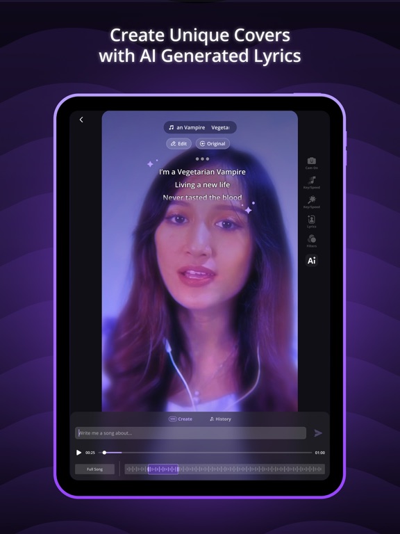 Mixit: Sing & Create Covers iPad screenshot 7 - Music app