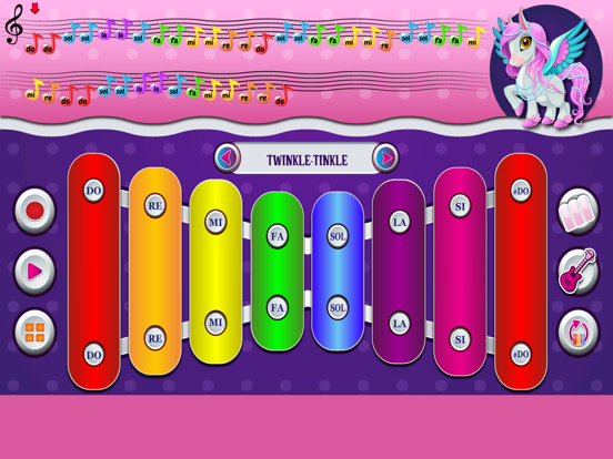 Screenshot #4 pour My Colorful Litle Pony Piano