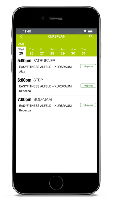 Easyfitness Alfeld Screenshot
