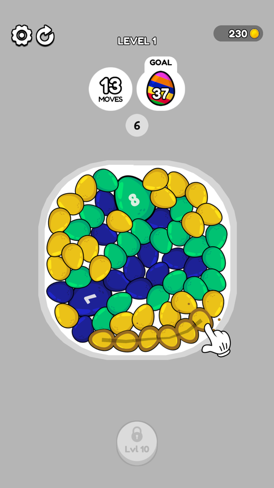 #1. Link Together: Stack Puzzle (iOS) 由: Muhammed Selim TOKER