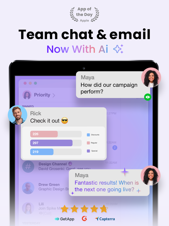 Screenshot #4 pour Spike: Email & Team Chat
