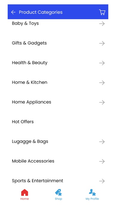 Tezkar Online shop Screenshot