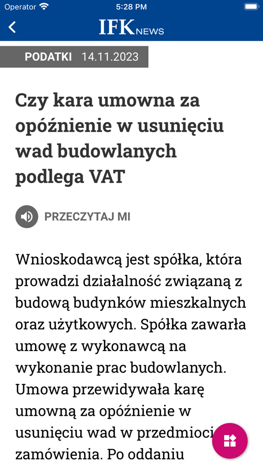 #2. IFK News (iOS) 由: INFOR PL S.A